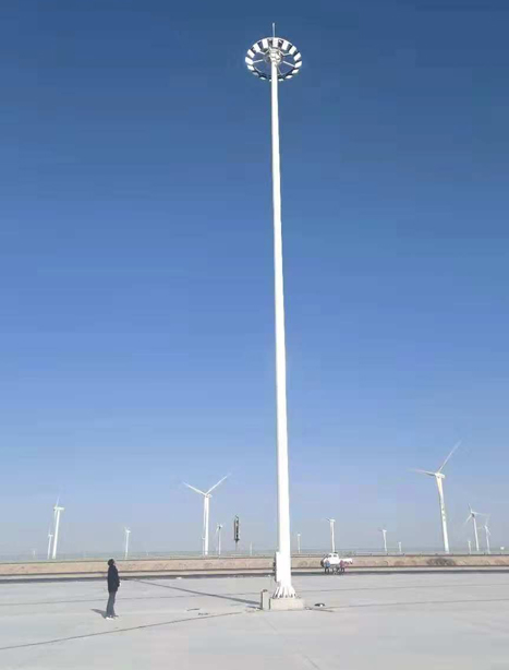 瓜州高速路服务区前海街道高杆灯项目